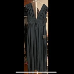 Lulus Green Maxi Dress